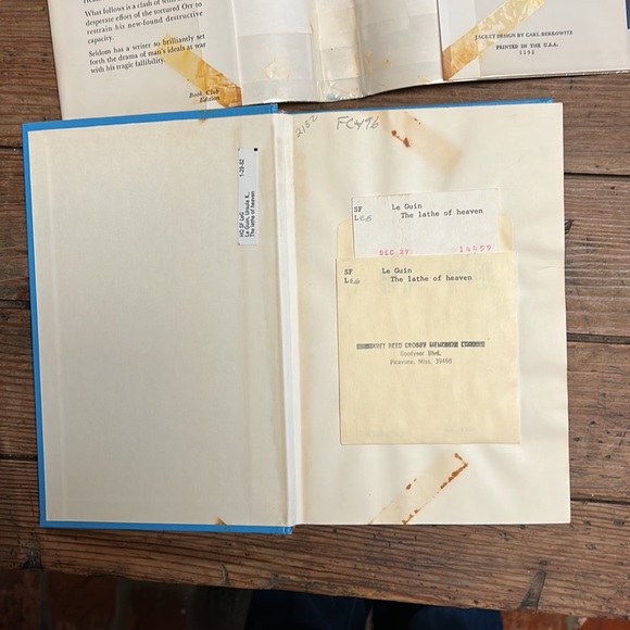 The Lathe of Heaven by Ursula LeQuin 1971 - Picture 4 of 9